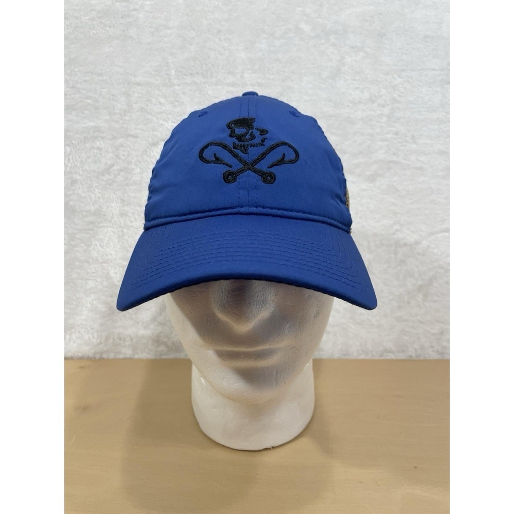 Salt Life Blue Camo Mesh Trucker Hat Snapback Adjustable One Size Fishing